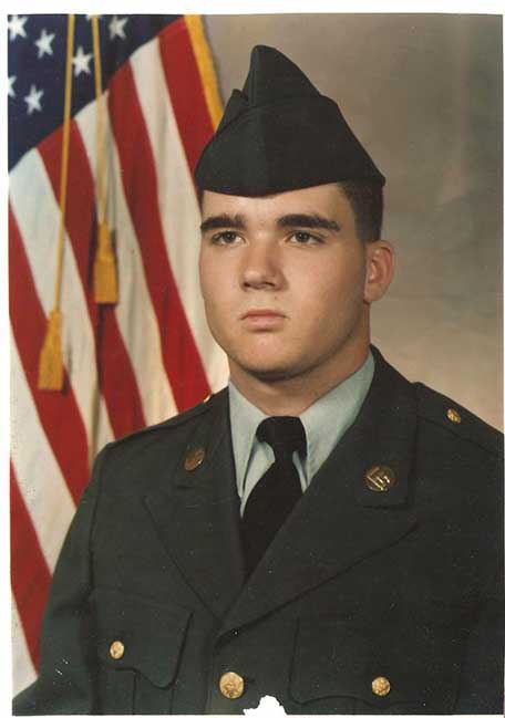 Aaron Odenbaugh a United States Army Veteran