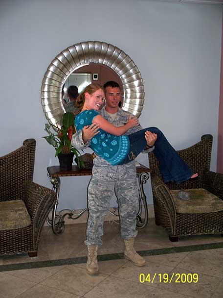 Blake A. Cooper of the United States Air Force currently stationed in Florida I miss you!!