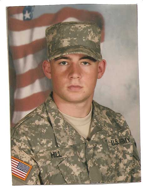 Harold Hill Jr. of the United States Army National Guard