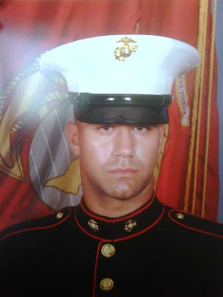 United States Marine Scott Gilchrist Currently stationed in California