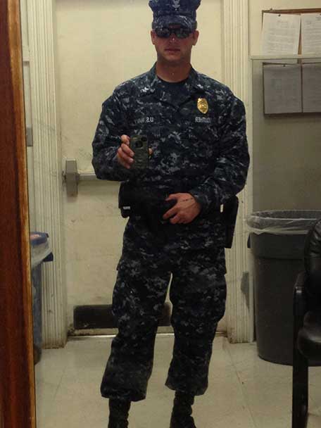 Bradly Souther - my lil brother is a navy police officer we so proud of him - Tosha
