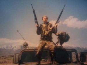 Corporal Gruver of the California Army National Guard at Tooele Army Depot in Tooele, Utah (2003).