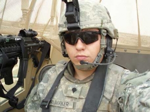 SPC John Krumaker of the United States Army