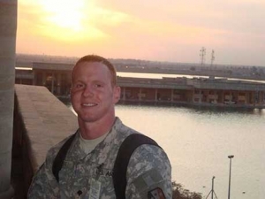 Timothy Keefe of the NJ National Guard, Bravo Company- 1, the 114th Infantry, currently serving in Baghdad. We're very proud of him, as well as all the other soldier's for all their courage and strength that they show every day while fighting for our country!