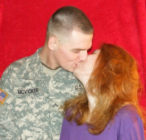 My Husband and I, active duty Army currently stationed in Cuba - Laura