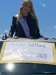 Natalie Wilfong, Dixon High School